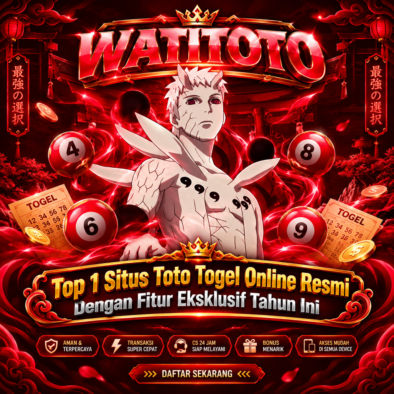 WATITOTO ♨️ Top 1 Situs Toto Togel Online Resmi Dengan Fitur Eksklusif Tahun Ini